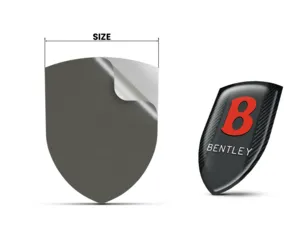 Bentley Stickers Vitre Auto Solide Pro Motif Max